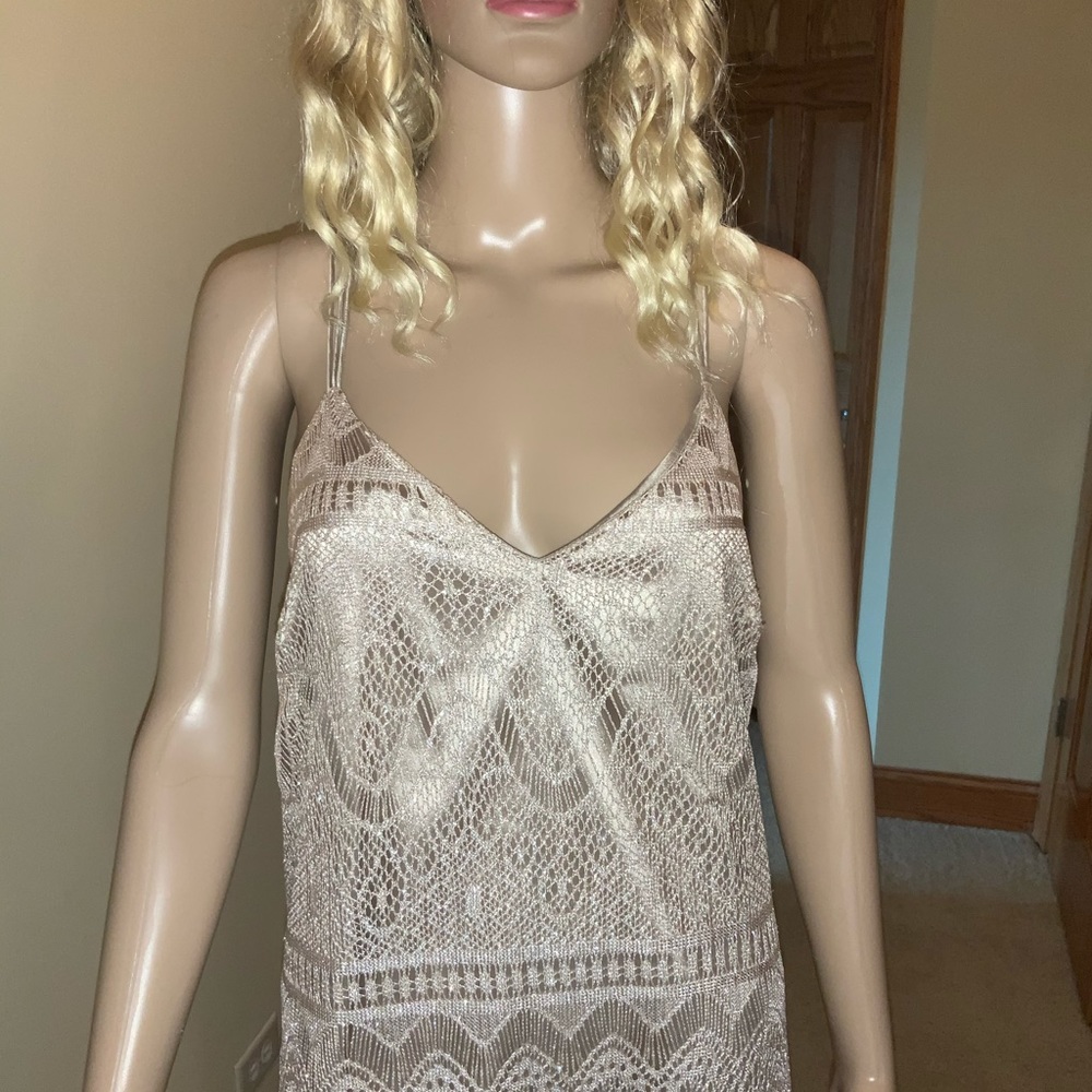 👗👗JESSICA SIMPSON LACY SLIP DRESS - Picture 3 of 6